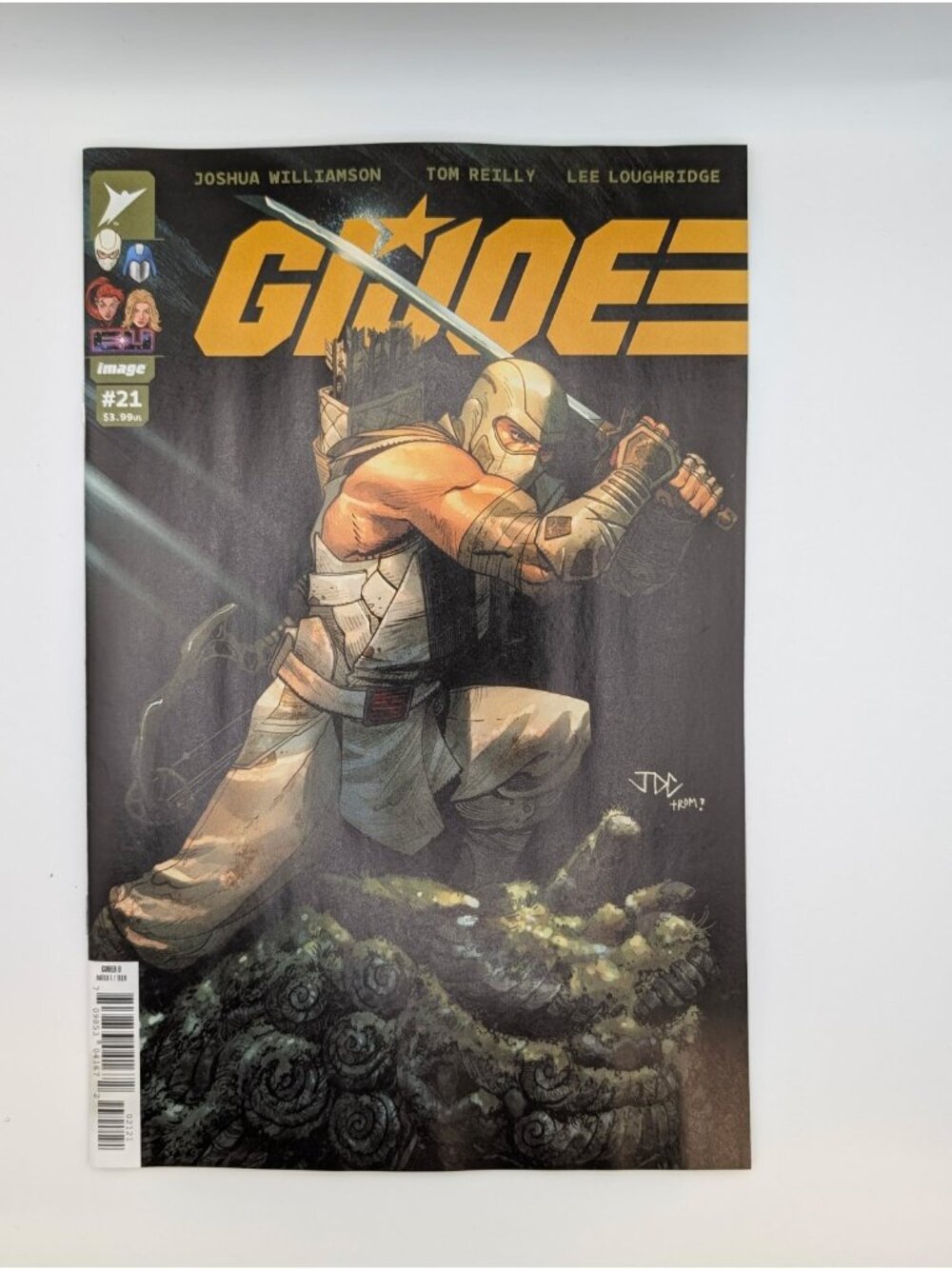 G.I. Joe # 21 Variant x3 Set 2026 Storm Shadow App Image Energon Universe - Picture 2 of 5
